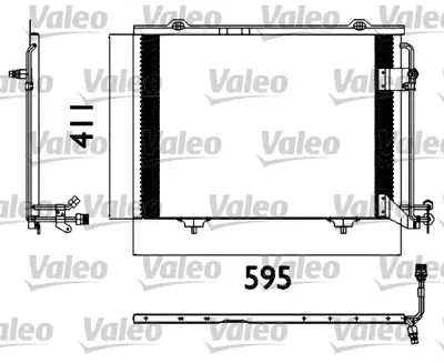 KALE 381000 Klıma Radyatörü GM 2028300570, GM 2028300870, GM 2028300970, GM 2028301270, GM 2028301370, GM A2028300570, GM A2028300870, GM A2028300970, GM A2028301270, GM A8307020208