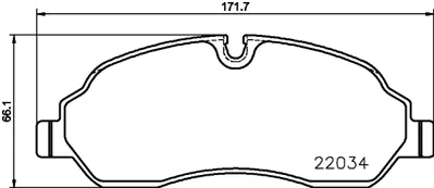 FORD MEBK3J 2K021 AA Fren Balatası Ön GM 1840479, GM BK312K021AB, GM 1829400, GM 1824121, GM 2006028, GM BK312K021AC, GM MEBK3J2K021AA, GM BK312K021AD, GM BK312K021AA, GM 2005987