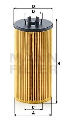 MANN FILTER HU 835/1 Z Yag Fıltresı GM 079115561B