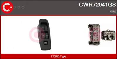 FORD AB39 14A132 BB Anahtar Komple GM AB3914A132BB