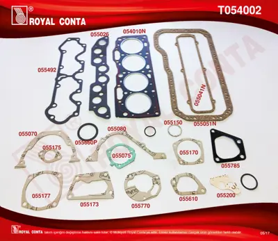 ROYAL CONTA T054002 Takım Conta GM 71737128