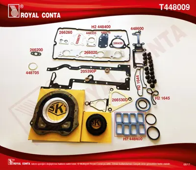 ROYAL CONTA T448009 Takım Conta GM XS4Q6008AAT