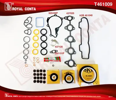 ROYAL CONTA T461009 Takım Conta  GM 3M5Q6008