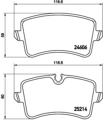 VALEO 671873 Fren Balatası Arka GM 4H0698451D