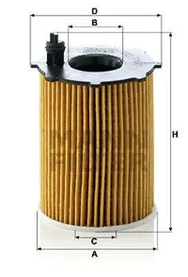 MANN FILTER HU 716/2 X Yag Fıltresı GM 1109AY, GM 30735878, GM 30750247, GM 11427805978, GM 1109T3, GM 1109Y2, GM 1109Z6, GM 53699656432180, GM 9641837780, GM 9656432180