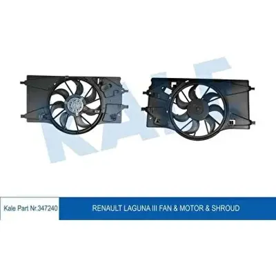 KALE 347240 Fan Motoru GM 214810035R