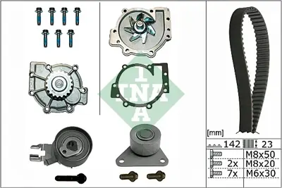 INA 530 0467 30 Trıger Setı+devırdaım GM 1371753, GM 1372015, GM 1388493, GM 1726568, GM 30637955, GM 6G9N6K254BA, GM 6M5G6M250AA, GM 6M5G6K254AA, GM 6M5G6M260AA, GM BF6N6M260AA