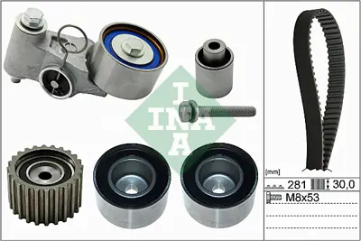 INA 530 0563 10 Trıger Setı GM 13033AA000, GM 13033AA001, GM 13033AA002, GM 13033AA040, GM 13033AA042, GM 13033AA041, GM 13073AA080, GM 13073AA081, GM 13073AA082, GM 13073AA084