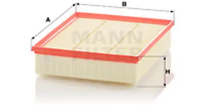 MANN FILTER C 29 036 Hava Fıltresı GM 2N0129620, GM 2N0129620A, GM 7E0129620A, GM 7H0129620A, GM H0129620A