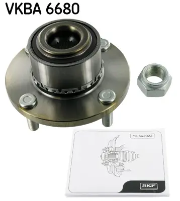 SKF VKBA 6680 Porya Ön GM MN102067, GM MN102068, GM MN102081, GM MN102082, GM MR195729, GM MU000679, GM MN102067S1, GM MN102068S1, GM 4543300059, GM 4543300120