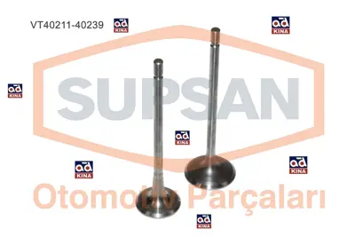 SUPSAN VT-40211-40239 Sibop Takımı Tv 40211 40239 Megane Clıo 1.6 16v K4m K4j GM 1320100QAA, GM 7701471378, GM 7701472124, GM 7700107489, GM 1320200QAA, GM 7701471354, GM 7701471379, GM 7701473354, GM 7701473355, GM 7700107490