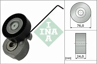 INA 534 0324 10 V Kayıs Gergı Rulmanı GM 6G9N7739AD, GM 6G9N7739AE, GM 30677214, GM 30777695, GM 31401286, GM LR004667, GM 3077695, GM 7G9N7739AD, GM 30777395, GM 31401193