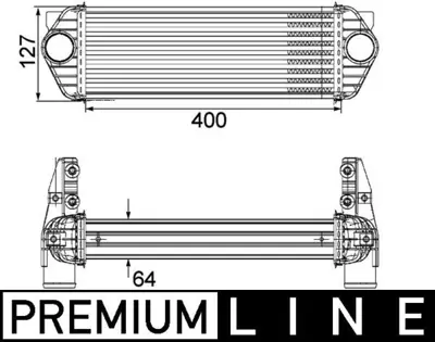 BEHR CI 168 000P Turbo Radyatörü 7T16/9L440/AE