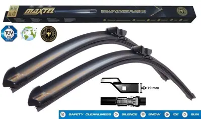 MAXTEL 12134701 Silecek Süpürgesi Ön Araca Özel Jeep Renegade (14-) Muz Tipi 2220 550mm500mm 3397014118