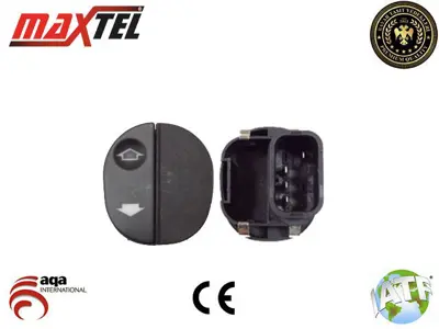 MAXTEL 18202042 Cam Kaldırma Anahtarı Ön Sağ Fıesta V (Jh,Jd) (01-08) Fusıon (Cbk) (02-)  Ka (Rb) (01-08) Transıt Connect 02 (P65,P70,P80) (02-13) 98FG14529AC