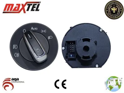 MAXTEL 16106434 Far Anahtarı Vw Caddy Iıı (10-15) Vw Caddy Iıı Sw (04-10) Panelvan Vw Caddy Iıı Sw (04-10) Vw Eos (1f,1f8) (06-15) Vw Golf Plus (5m1-521) (04-14) Vw Golf V (1k) (03-08) Vw Jetta Iıı (1k2) (06-10) Vw Jetta Iv (162, 163) (10-17) Vw Passat B6 (3c2, 3c5) (05-10) Vw Touran I (06-10) 5ND941431B 5ND941431BXSH 1K0941431N