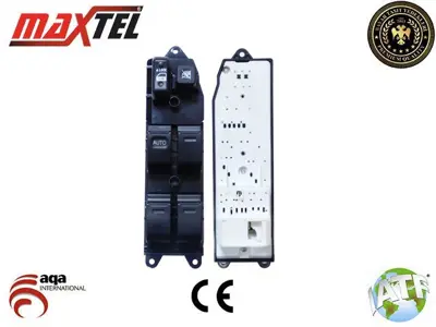 MAXTEL 18210193 Cam Kaldırma Anahtarı Ön Sol 18 Fişli Toyota Rav4 Iı (#A20) - Camry-Sıenna (00-06) Yeşil Işık 9248042180 8482012480