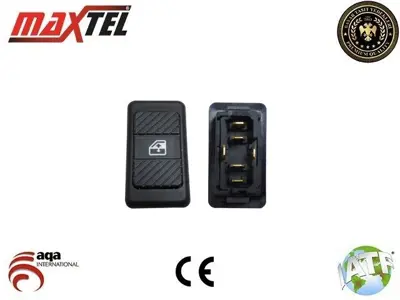 MAXTEL 18206011 Cam Kaldırma Anahtarı Vw Lt (2d) (96-) Vw Transporter T3 (79-) Vw Transporter T4 (70x, 7d) (90-) 6 Pın Turuncu Işık 255959855B