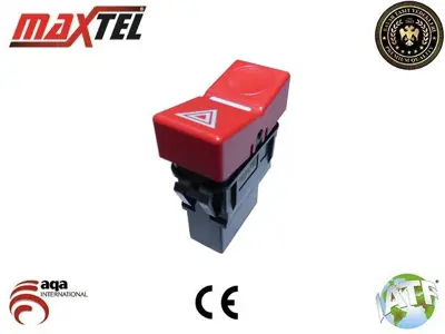 MAXTEL 16202354 Dörtlü Flaşör Anahtarı Ford Cargo Ym  8 Pin 6C46 13A350AD