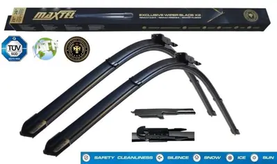 MAXTEL 12102363 Silecek Süpürgesi Ön Araca Özel Ford Galaxy Iıı  (15-) Ford S-Max (Cdr) (15-) Ford Tourneo Connect 13 (13-) Ford Transıt Connect (13-) Muz Tipi 3030 750mm750mm 1850542 1916360 1916366 2026761 2121380 2120710 5339446 5339447 5339448 5339449