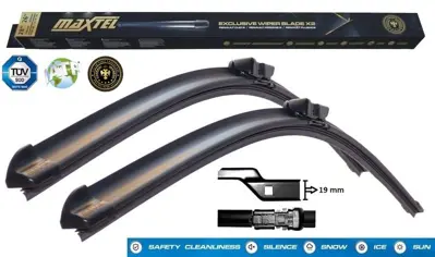 MAXTEL 12111205 Silecek Süpürgesi Ön Araca Özel Peugeot 3008 (09-16) Peugeot 5008 (09-17) Muz Tipi 3227 800mm680mm 1608242080 1617039480 1617039580 642385 642386 1615628080 1615628180 1642340380 1642340480 6423K3