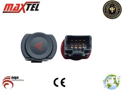 MAXTEL 16204815 Flaşör Anahtarı Dacıa Duster (Hs) (09-18) Dacıa Logan I (Ksfs) Mcv (07-12) Dacıa Logan I (Ls) (04-15) Dacıa Sandero I (Bs) (08-15) 8 Pin 252905315R 8200602232