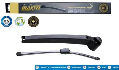 MAXTEL 12606268 Arka Silgi Kolu Ve Silecek Vw Golf Vı (5k) (08-12) 340mm 6Q6955435D 7E0955425 7H0955707A 7H0955707Akit 3C9955425 6Q6955707C 5J7955425 6Q6955425A 6Q6955435 6Q6955435A