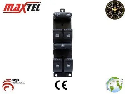 MAXTEL 18206001 Cam Kaldırma Anahtarı Ön Sol Vw Bora (1j) (98-05) Vw Golf Iv (1j1) (98-05) Vw Jetta Iv (162, 163) (10-17) Vw Passat B5 (3b2, 3b5) (96-) 9 Fişli 1J4959857 1J4959857B 1J4959857D 3BD959857 1J4959857C 1J4959857A