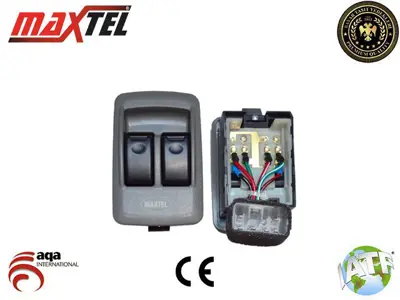 MAXTEL 18216003 Cam Kaldırma Anahtarı Sol Kıa Bongo I (97-) 6 Fişli OK7566370