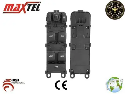 MAXTEL 18233327 Cam Kaldırma Anahtarı Ön Sol Land Rover Dıscovery Iv (La) (10-13) Land Rover Freelander Iı (Lf) (06-14) Land Rover Range Rover Sport (Ls,L320) (05-13) 3pın Beyaz Işık LR086040 LR013883 AH2214540AC LR007401