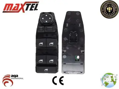 MAXTEL 18209349 Cam Kaldırma Anahtarı Ön Sol Bmw 2 Seri F45 (14-) Bmw 2 Seri Gt F46 (14-) Bmw X1 F48 (15-) Bmw X5 F15 (13-18) Bmw X5m F85 (15-18) Bmw X6 F16-F86 (13-) Turuncu Işık 61319297349 61319362116 9297349 9362116 61319193658