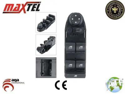 MAXTEL 18209121 Cam Kaldırma Anahtarı Ön Sol 18 Fişli Bmw 1 Seri E87 (08-13) Bmw 3 Seri E90-E91-E92-E93 (05-12) Bmw X1 E84 (09-15) Bmw X5 E70 (06-11) Bmw X5 E70 (11-13) Bmw X6 E71-E72 (08-14) Turuncu Işık 61316948623 61316948634 61319122117 61319122121 61319132127 61319132135 61319132137 61319132147 61319216049 61319217329