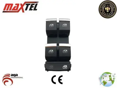 MAXTEL 18231121 Cam Kaldırma Anahtarı Ön Sol Audı A4 8w2 (B9) (15-) Audı A4 8w5 (B9) Avant (15-) Audı A5 (F53) (16-) Audı A5 F5a Sportback (16-) Audı Rs4 8w5 (B9) (17-) Audı Rs5 F53 (17-) 10pın Beyaz Işık 8W0959851E