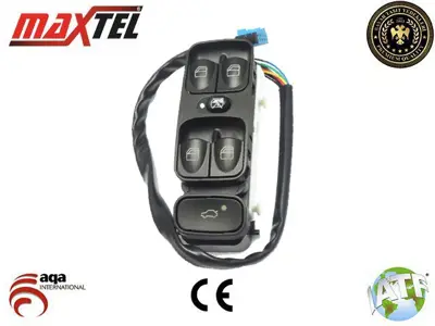 MAXTEL 18208679 Cam Kaldırma Anahtarı Ön Sol Mercedes C Seri W203 Sport Coupe (03-08) Mercedes C Seri W203 T Model (00-07) 7 Fişli Sarı Işık 2038200110 2038210679 A2038200110 A2038210679 20382106797167 A20382106797167 2038200610 A2038200610 20382106799116 A20382106799116