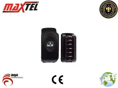 MAXTEL 18204101 Cam Kaldırma Anahtarı Ön Sağ Renault Clıo I (90-98) Renault Kangoo Express (01-) Renault Megane I (96-03) 7700838101 7700421120 8200467793 7700838102 7700421118