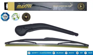 MAXTEL 12611566 Arka Silgi Kolu Ve Silecek Peugeot 206 Sw (02-06) 14 350mm 6429AW 6426PQ 6429AV 642244 6429AWKIT