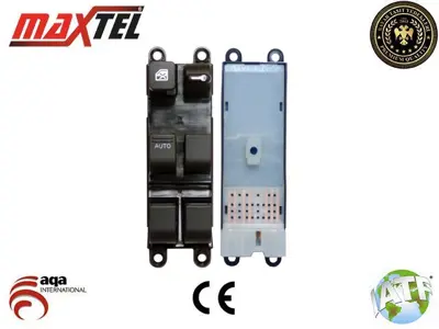 MAXTEL 18217003 Cam Kaldırma Anahtarı Ön Sol Nıssan Bluebırd (T72) (88-) Nıssan Maxıma Qx (A32) (94-) Nıssan Navara I (D22) (98-) 14pın 254012M120