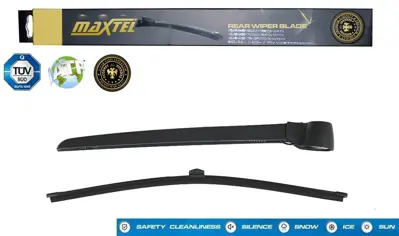 MAXTEL 12635351 Arka Silgi Kolu Ve Silecek Porsche Cayenne (92a) (10-18) 360mm 8X3955425 95862805000 7P6955427 80A955425 61627161029 61627161028 61627206357 30699848 30753535 971955427A