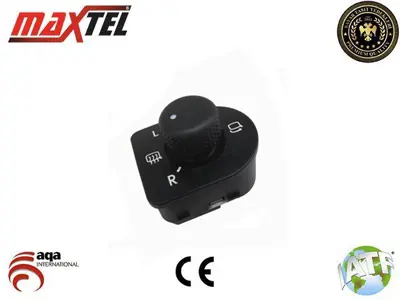 MAXTEL 16606571 Ayna Ayar Anahtarı Vw Bora (1j) (98-05) Vw Golf Iv (1j1) (98-05) Vw Passat B5 (3b2, 3b5) (96-) Ayna Katlamalı Isıtmalı 1J1959565C 1J1959565E 1J1959565F 1J1959565D01C 1J1959565E01C 1J1959565C01C 1J1959565D 1J1959565F01C