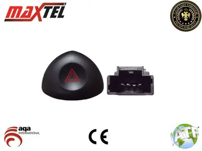 MAXTEL 16204723 Flaşör Anahtarı Renault Clıo Iı (99-15) 4 Fişli 8200442723 8200442743 820006003 8200060036 820063425 8200634256 252100991R 8200483813 916072