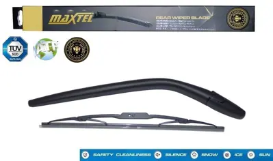 MAXTEL 12602522 Arka Silgi Kolu Ve Silecek Ford Ka (Rb) (01-08) 16 400mm 1021646 1712819 1015716 AS6J17528BA 97KG17406AE 1058610 97KGT04178AA 96FX17528AA 1015716kit