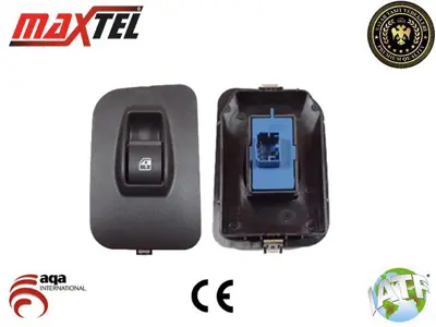 MAXTEL 18205040 Cam Kaldırma Anahtarı Ön Sağ Fıat Fıorıno (225) (08-) Fıat Qubo (300) (08-)  Peugeot Bıpper (A9) Tepee (A9) (08-18)  Cıtroen Nemo (A9) (08-) 4pın Turuncu Işık 735461282 6490H0 735421717 735498675 735532906 6554XV 6490HO 735461282PART 735421717PART 6554XVPART