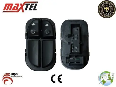 MAXTEL 18202037 Cam Kaldırma Anahtarı Sol Ford Mondeo Iı (Gd,Bap,Bfp,Bnp) (96-00) 2 Cam 8 Fişli 1022665 97BG14529AA 3161800