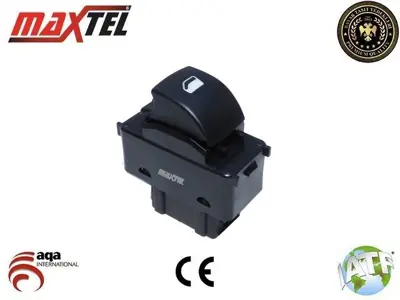 MAXTEL 18211037 Cam Kaldırma Anahtarı Peugeot 207 (06-12) Peugeot Partner (B9) (08-)  Cıtroen Berlıngo (B9) (08-) Cıtroen C3 Pıcasso (A58) (09-) 6 Fişli 6490E2 6554QK 649000