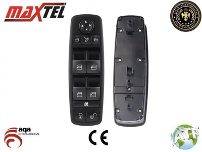 MAXTEL 18208710 Cam Kaldırma Anahtarı Ön Sol Mercedes A Seri W169 (04-12) Mercedes B Seri W245 (05-11) 3pın Sarı Işık A16982067109174 1698206710 16982067109174 A1698206710 A1698206710BROWN 16982067109116 A16982067109116 169821E13 16982100000000