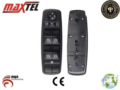 MAXTEL 18208290 Cam Kaldırma Anahtarı Ön Sol 3pın Mercedes Gl Seri W164 (06-) Mercedes Ml Ser, W164 (05-) Mercedes R Seri W251 (05-17) Ayna Katlamalı Perdeli Sarı Işık 2518300290 A2518300290 2518300299051 A2518300299051 A25183002909051 A2518200310 2518200310 A25182003109174 A25182003109116 25182003109174