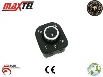 MAXTEL 16606572 Ayna Ayar Anahtarı Vw Eos (1f,1f8) (06-15) Vw Golf V (1k) (03-08) Vw Golf Vı (5k) (08-12) Vw Passat B7 (362, 365) (10-14) Vw Passat Cc (358) (08-11) Vw Sharan (7n1) (10-15) Vw Tıguan (5n1) (07-11) Vw Tıguan (5n2) (07-16) Ayna Katlamalı Isıtmalı 5K0959565A 3C8959565 3C959565A 5K0959565 5ND959565A