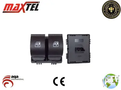 MAXTEL 18205003 Cam Kaldırma Anahtarı Ön Sol Fıat Lınea (110) (08-) 4pın Turuncu Işık 100157736 100161242 735379269