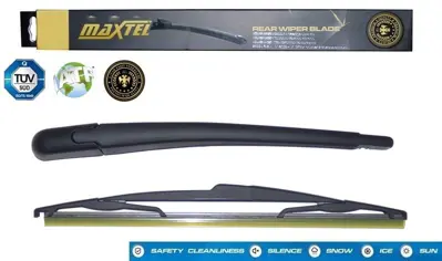 MAXTEL 12613573 Arka Silgi Kolu Ve Silecek Cıtroen Saxo (S8 (96-03) 14 350mm 6429R2 6429N7 642236 642392 1635157180 6429R2KIT 1623235580 6429AS 6429ASKIT 6426LW