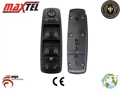 MAXTEL 18208610 Cam Kaldırma Anahtarı Ön Sol Mercedes A Seri W169 (04-12) Mercedes B Seri W245 (05-11) 3pın Sarı Işık 1698206610 16982066109116 A1698206610 A16982066109116 A16982066109174 16982066109174 1698206610649174 169821E13 16982100000000